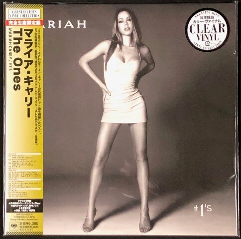 ☆マライア・キャリー Mariah Carey 「The Ones」 完全生産限定盤 アナログ・レコード LP盤 2枚組 カラーヴァイナル Clear 新品 未使用_画像1