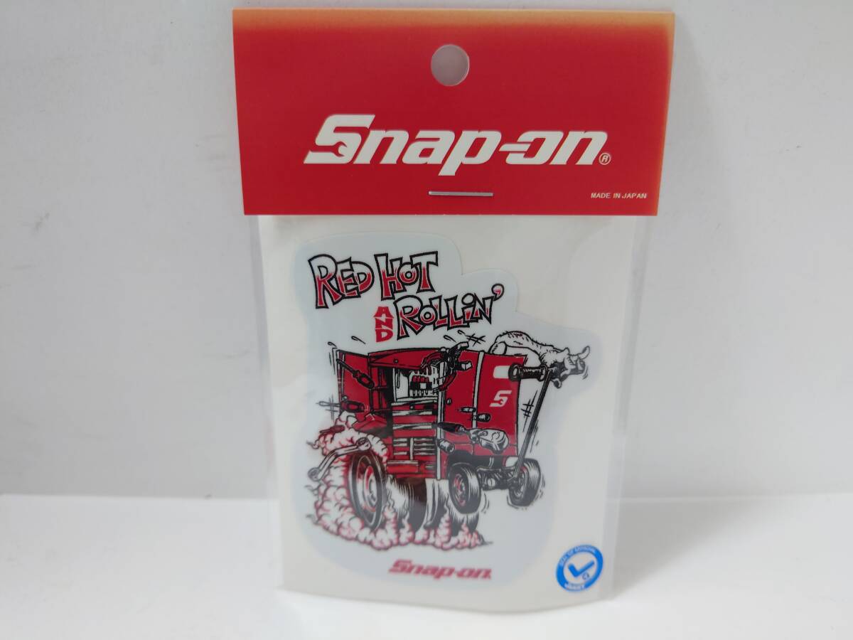 ★訳あり★Snap-on★スナップオン★E-MN-011★ステッカー★Red Hot WH★未使用★長期保管品★2_画像1