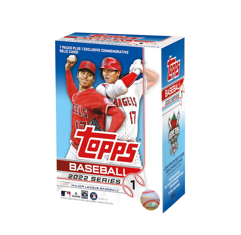 ●TOPPSトレカ【2BOXセット！】2022 Topps Baseball Series 大谷翔平 MLBオールスター出場 ファナティクスのカード付！の画像3