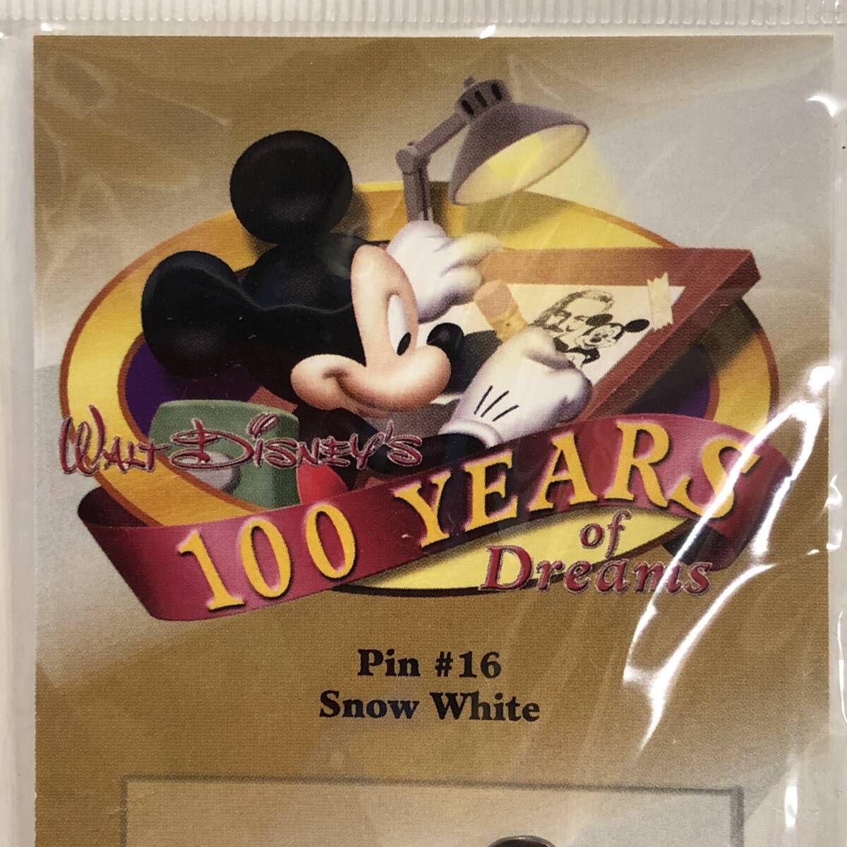[ товары ] Disney [ значок #16: Белоснежка (Snow White)] Walt Disney\'s 100 Years of Dreams булавка bachi коллекция 