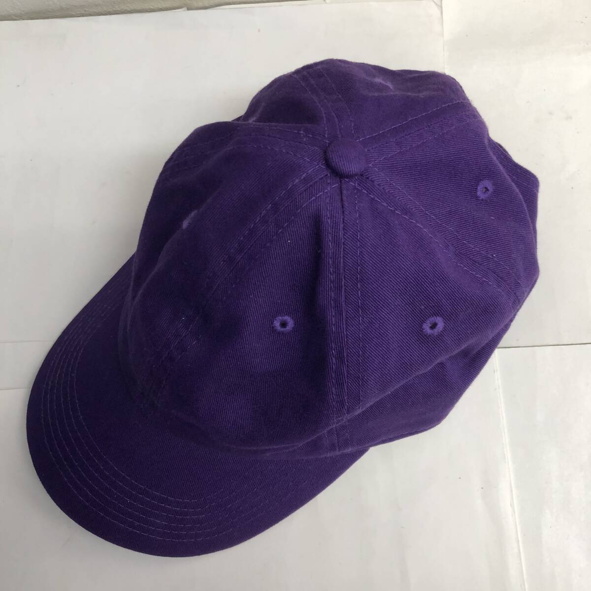 [服飾] 帽子「newhattan：ニューハッタン キャップ パープル」 ワンサイズ コットン メンズ レディース ファッション小物の画像5