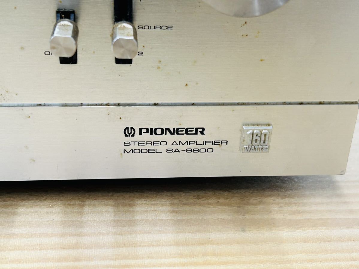 ☆ Pioneer パイオニア SA-9800 プリメインアンプ アンプ プリアンプ SA-0328e160 ☆_画像2