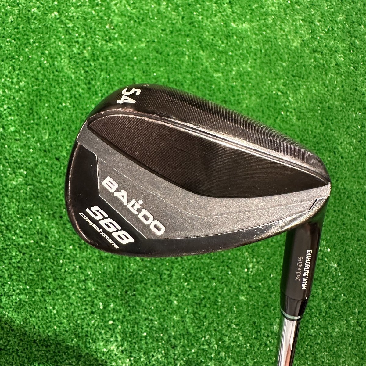 ★中古★2023モデル/BALDO/バルド/ウエッジ/54°/COMPETIZIONE 568 FORGED WEDGE TOUR KNIGHT/ツアーイシューS200/DGS200/ブラック☆_画像1