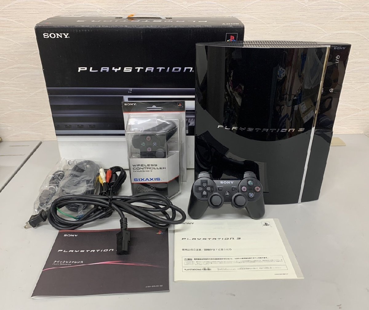 PS3 SONY PlayStation3 本体 CECHA00/ワイヤレスコントローラー ほか 