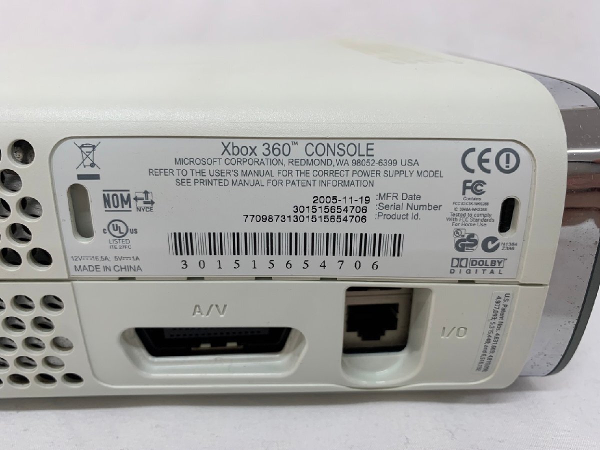 XBOX 360 本体/ワイヤレスコントローラー/リモコン/ヘッドセット/ソフト 3点 RUMBLE ROSES XX ほか/周辺機器/起動 簡易動作OKの画像5