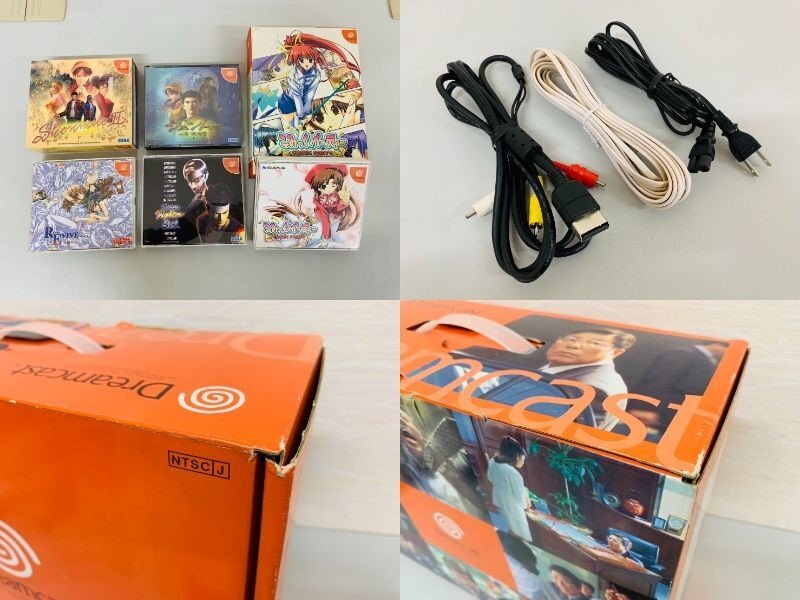 ドリームキャスト 本体/コントローラー/ビジュアルメモリ/ソフト バーチャファイター 3tb ほか/SEGA セガ Dreamcast 起動 簡易動作OK_画像7