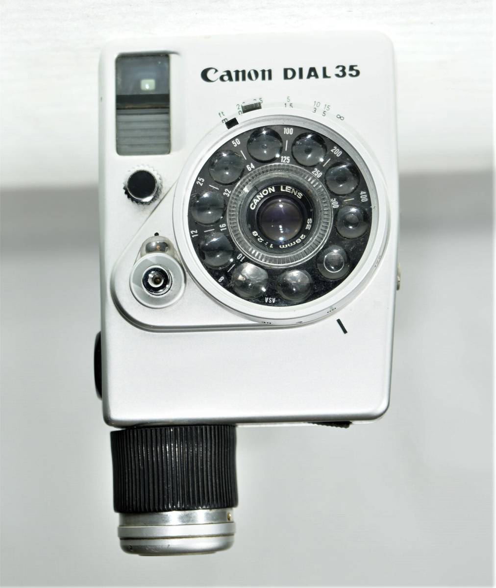 Canon DIAL 35 2.8/28mm ジャンクフィルムカメラ