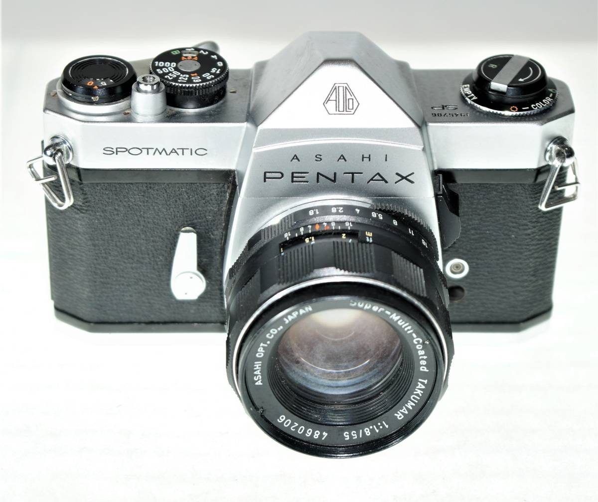 100％品質 ペンタックス・『 ASAHI PENTAX SP 』＋SMC1.8/55