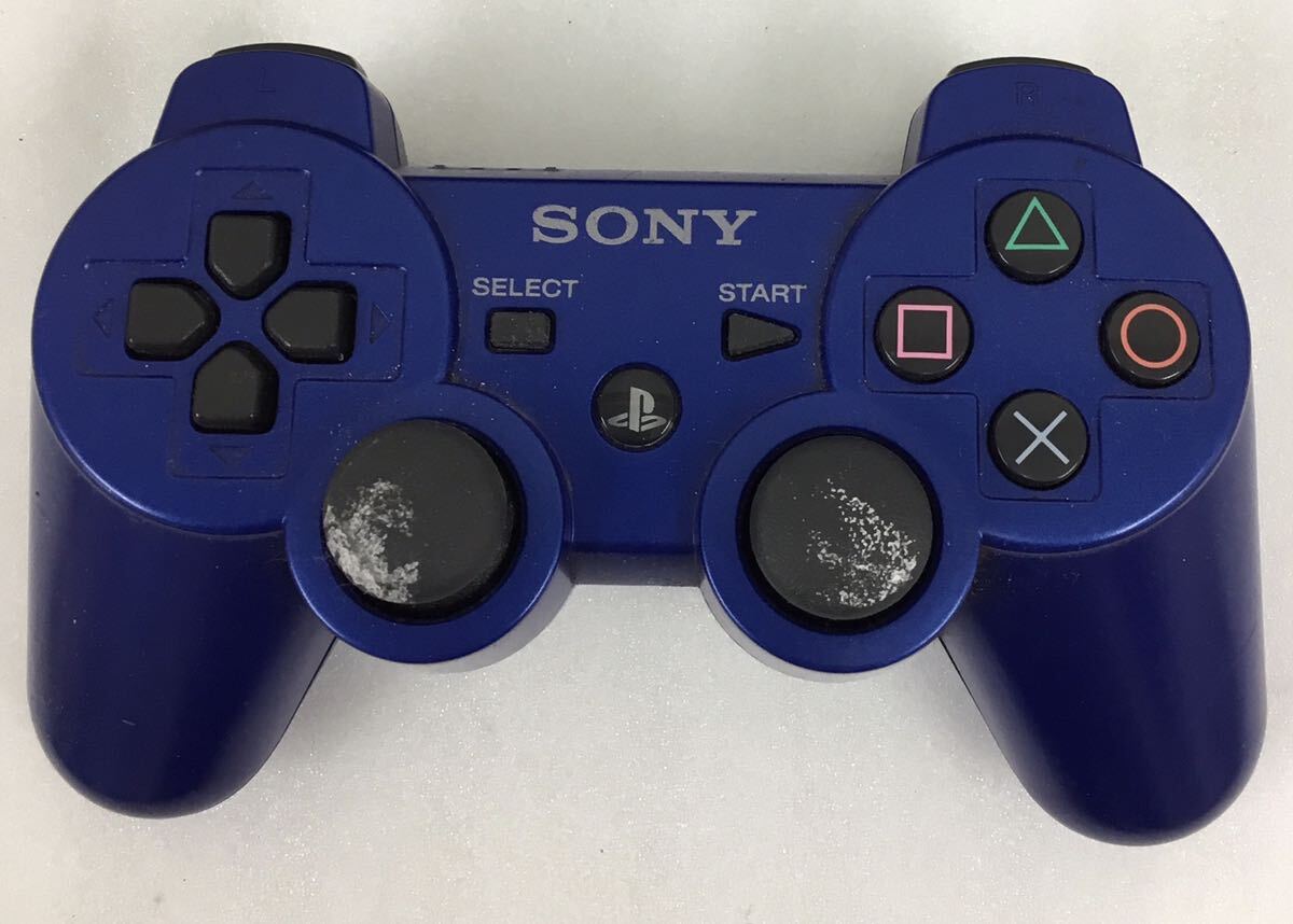 中古 PS3 プレステ3 PlayStation 3 (320GB) スプラッシュ・ブルー (CECH-3000BSB) SONY ゲーム機 【龍が如く付き】本体 コントローラー の画像8