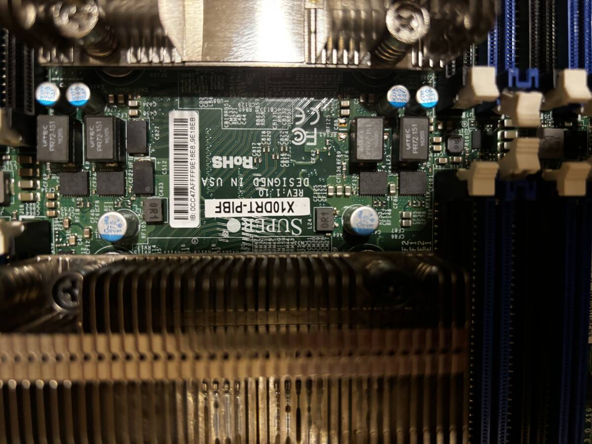 SuperMicro X10DRT-PIBF (Dual LGA2011-3) ベアボーン CPU メモリ無しの画像4