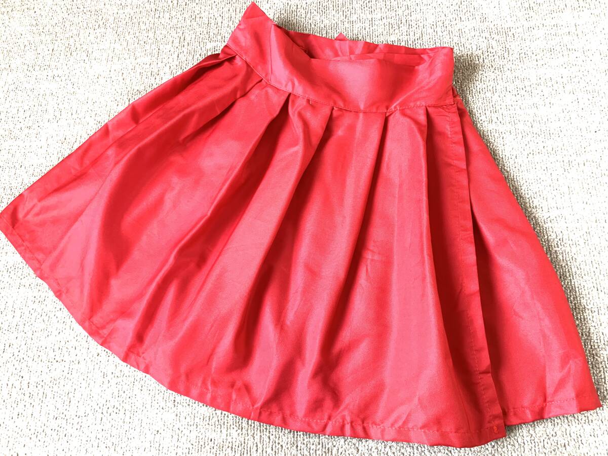504 コスプレ衣装 真っ赤な巻きスカート   の画像1