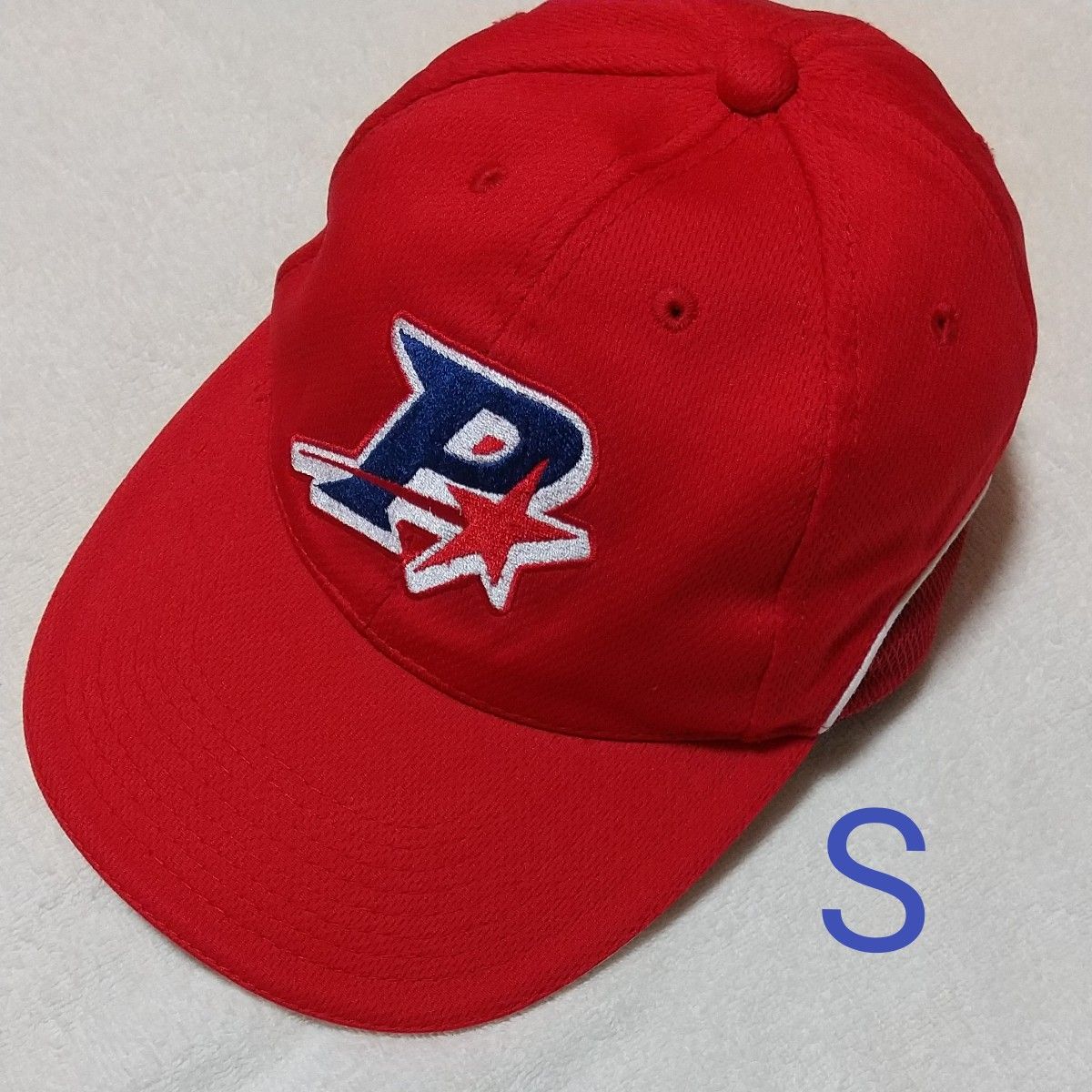 記名なし S  ポルテ 帽子  野球帽 キャップ ベースボール 野球 mizuno ミズノ  洗い替え用に購入、一回着用位 きれい