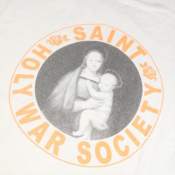 SAINT MICHAEL セント マイケル 24SS LS TEE/PINK HEART/WHITE ロンT 白 Size 【L】 【新古品・未使用品】 20788815_画像3