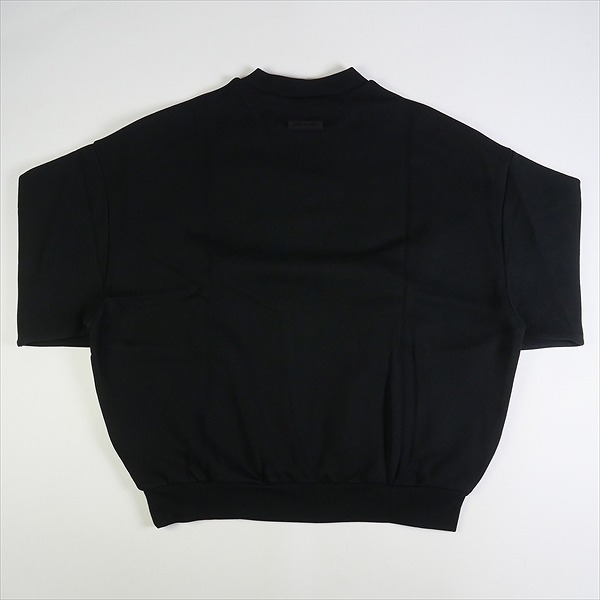 Fear of Godfia-obgodoEssentials Crewneck Jet Black вырез лодочкой тренировочный чёрный Size [S] [ новый старый товар * не использовался товар ] 20789060