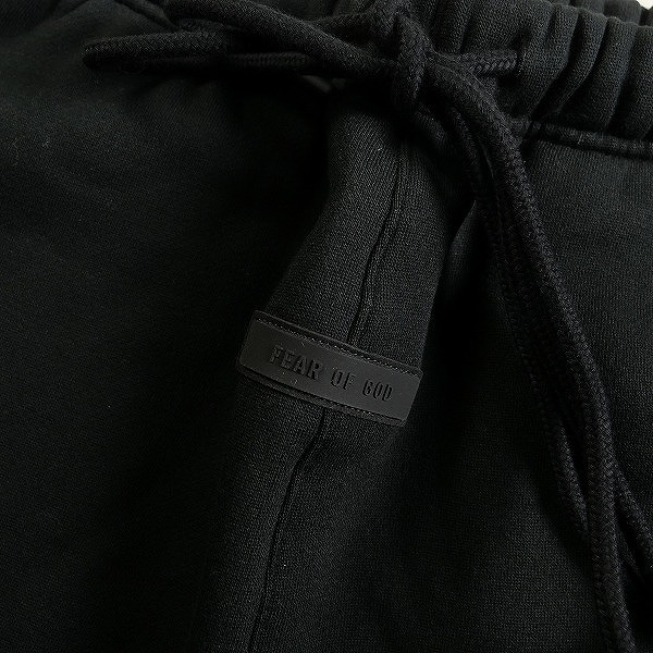 Fear of God フィアーオブゴッド Essentials Patch Sweatpants Jet Black スウェットパンツ 黒 Size 【M】 【新古品・未使用品】 20789074_画像3