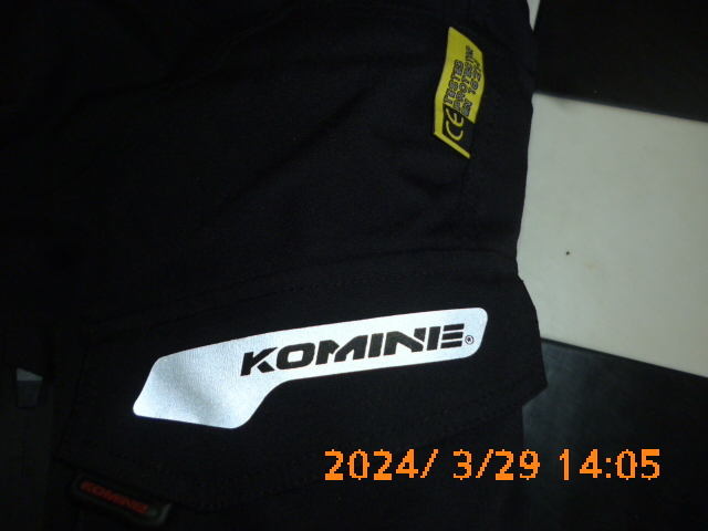 KOMINE PK-914 ウインターパンツ ゲルマニア サイズ　XL　プロテクター 美品_画像8