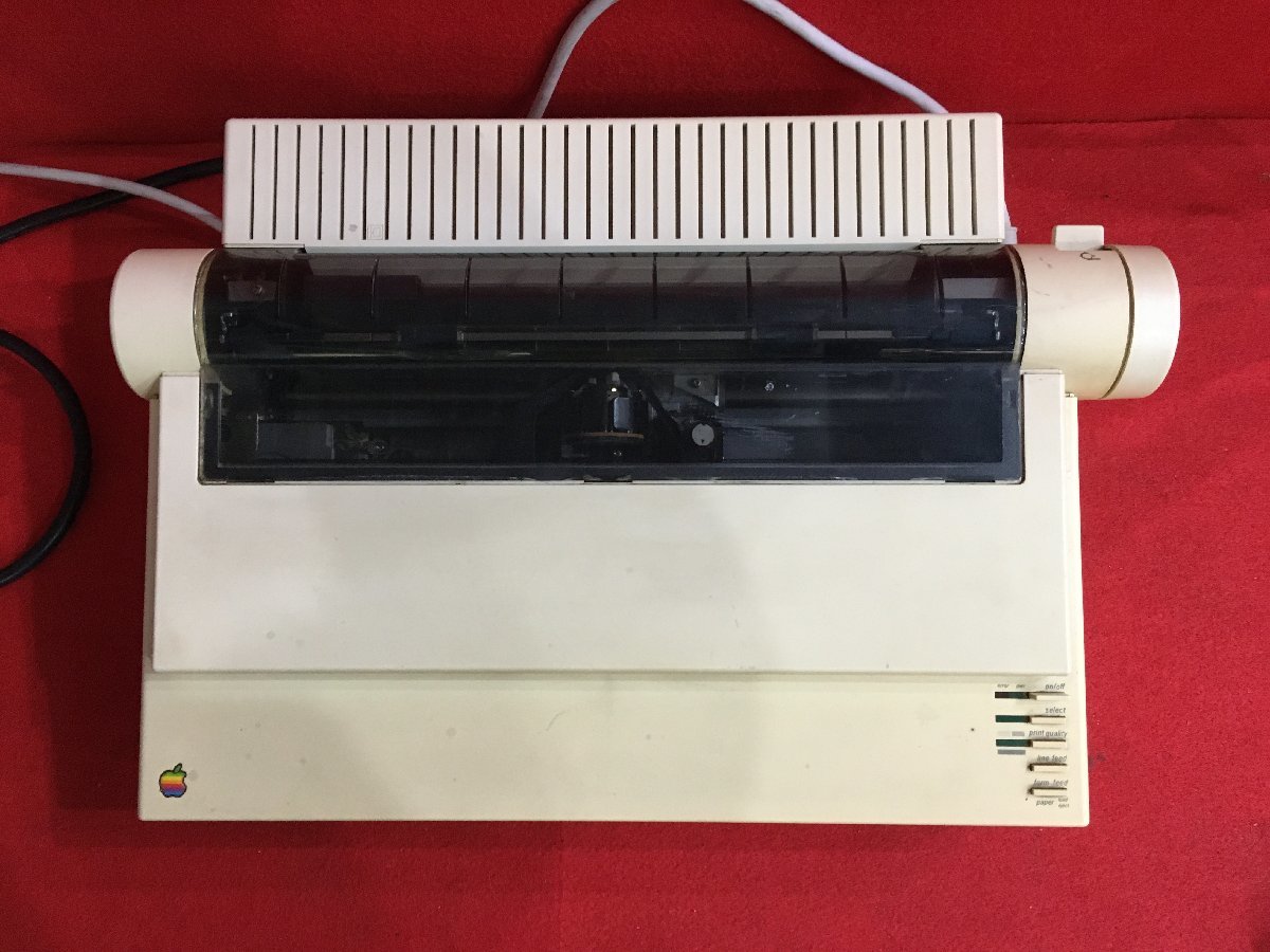 レトロPC_ APPLE ImagewriterⅡ イメージライターⅡ 通電のみ_0631_画像1