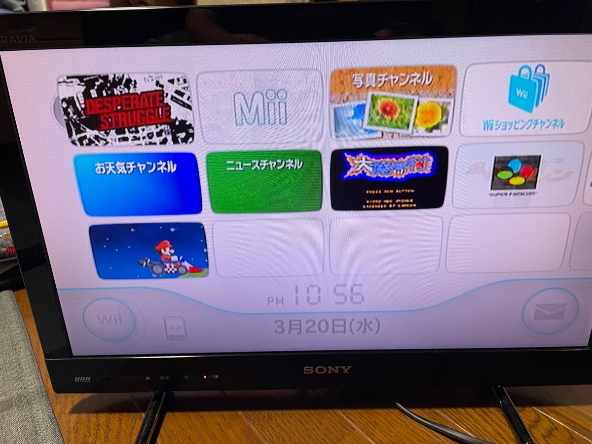 wii 本体一式　内蔵ソフトあり