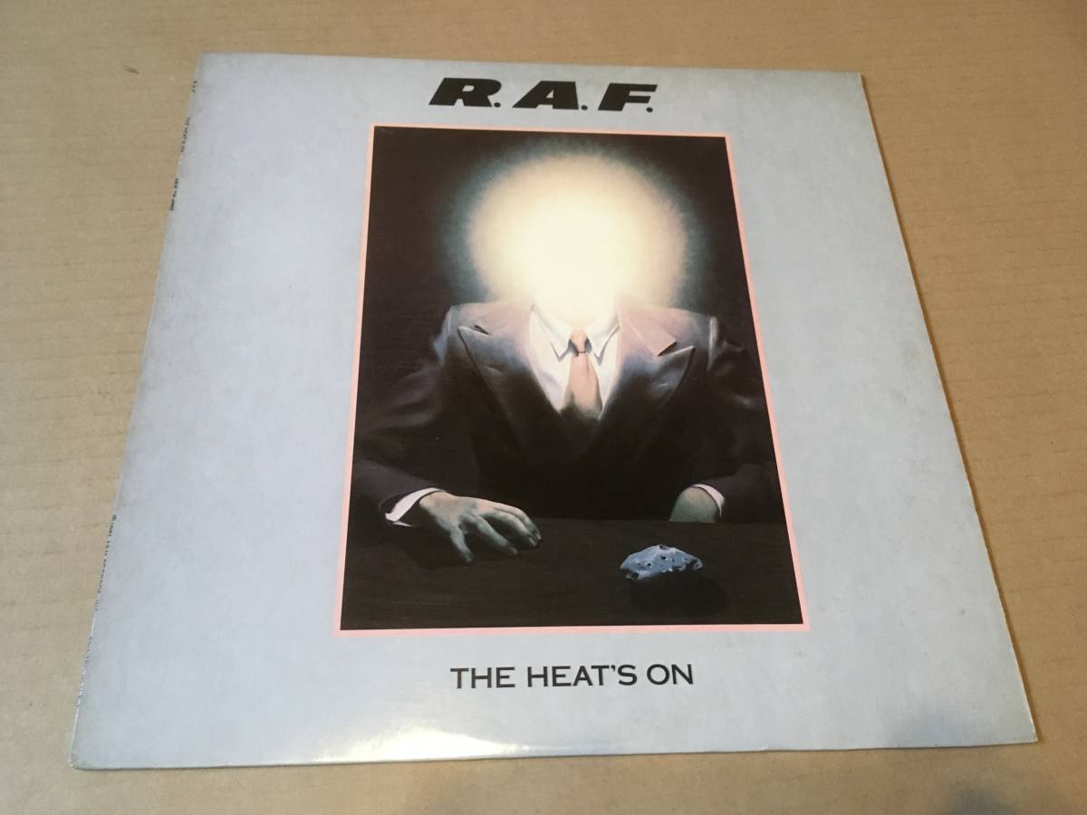 R.A.F./RICH AND FAMOUS◎輸入盤LPレコード「The Heat's On」A&M Records/SP-4865/1981◎80's rock_画像1
