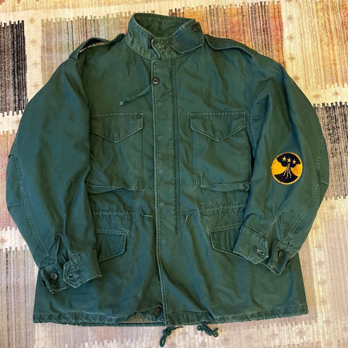  очень редкий vintage 60 годы US. ARMY M-51 aggressor jacket редкий Vintage 60s America армия UGG resa- милитари жакет 