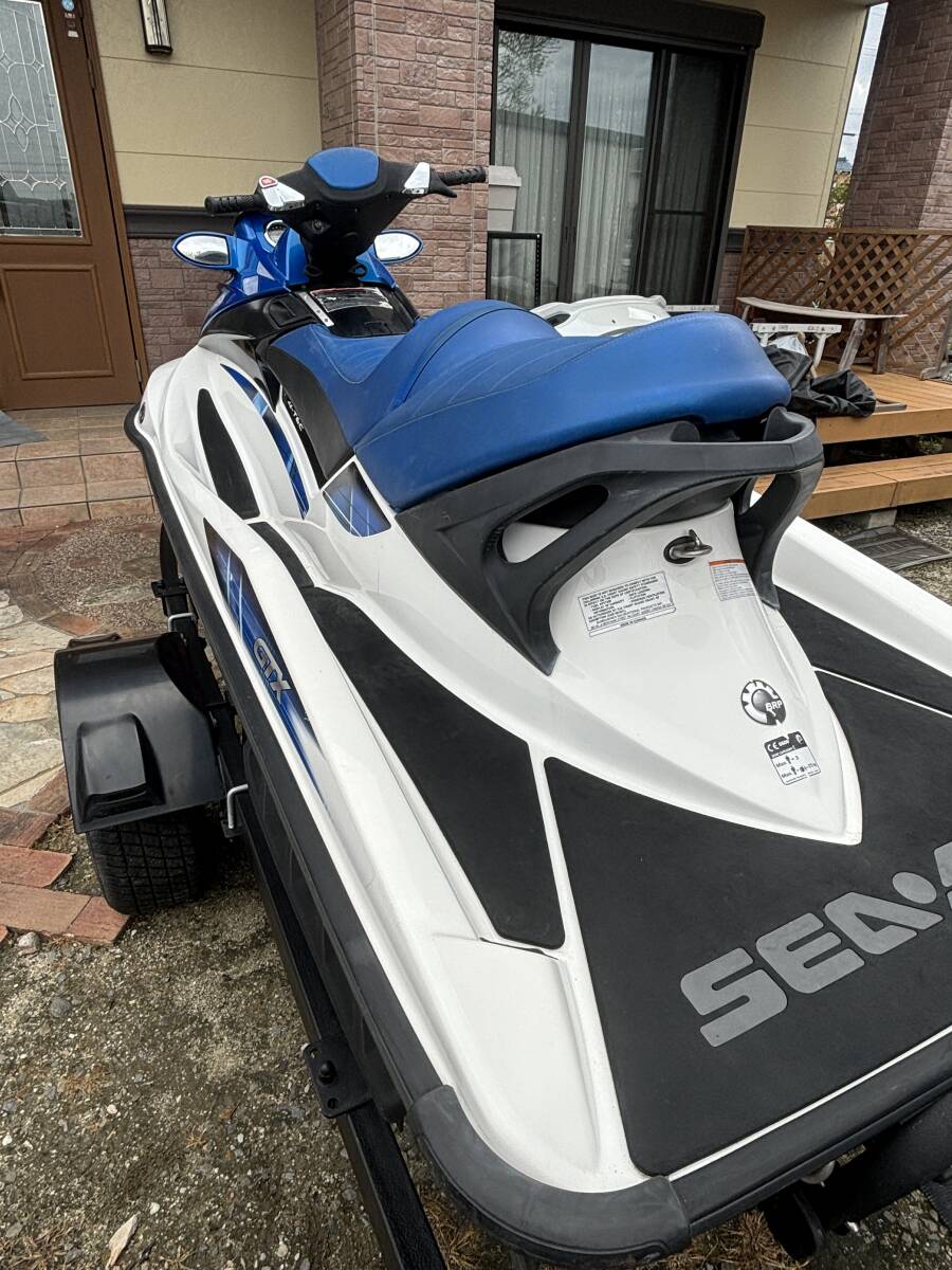 アワー78h SEADOO シードゥ GTX 1500cc NAエンジン 作動良好 燃費良好の画像3