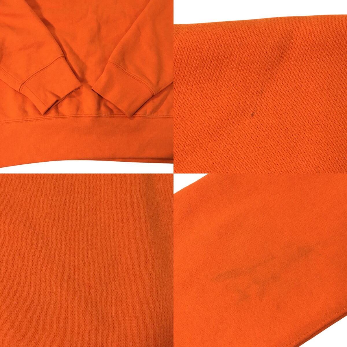 POLO RALPH LAUREN ポロラルフローレン ビッグポニー 刺繍 スウェット 両V スエット プルオーバー オレンジ M_画像8