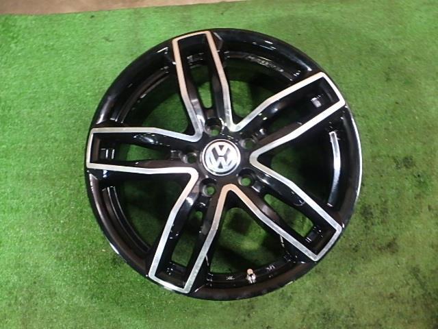 中古 ゴルフ　社外アルミ　 ホイール 17×7.5J　4本　EURO TECH_画像2