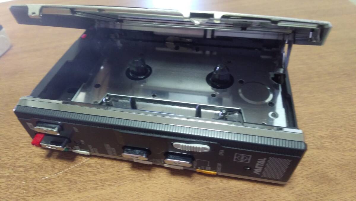 ジャンク品 AIWA HS-R9 National RX-SR20 2台 通電OK Cassette Boy_画像8