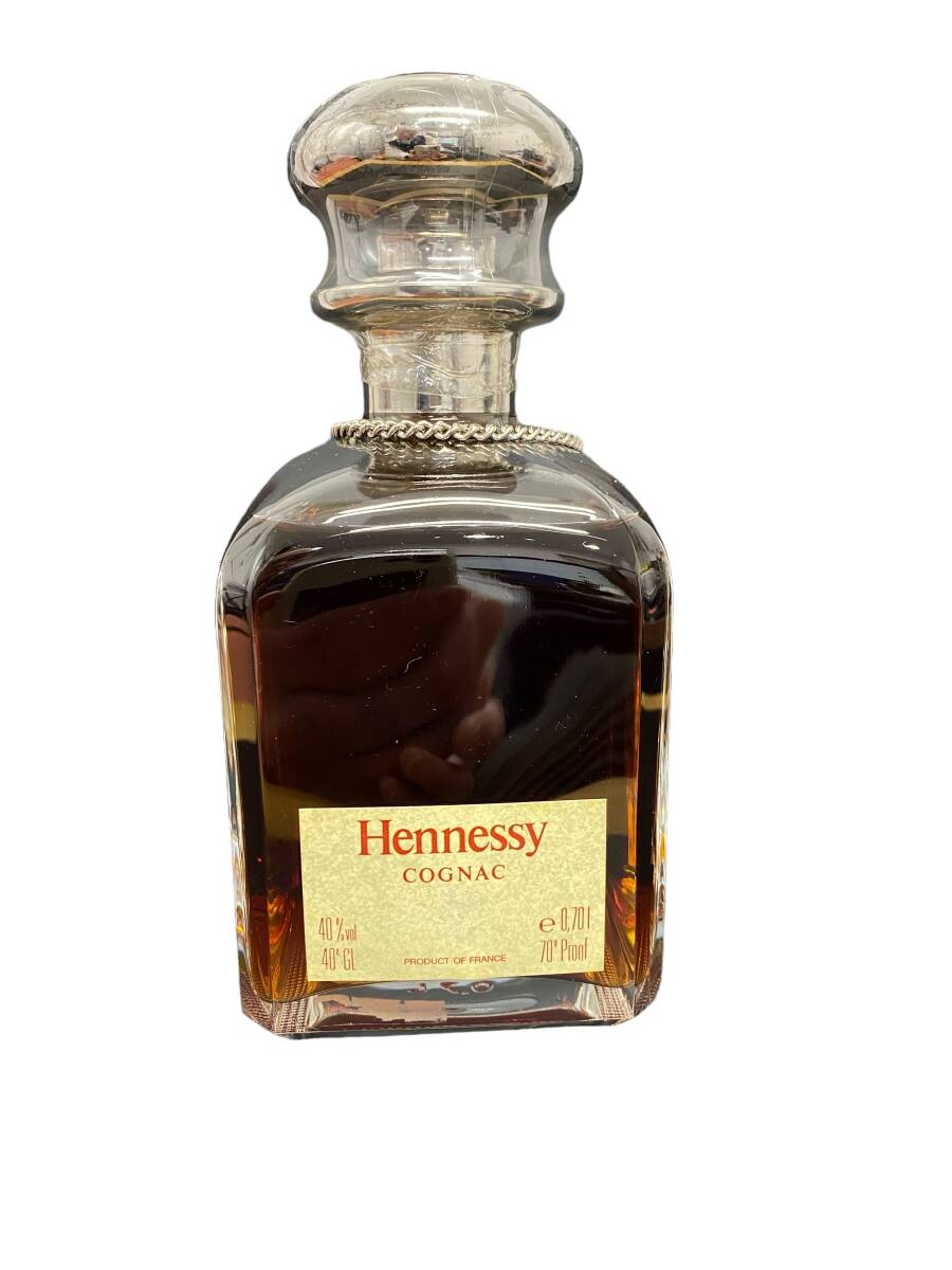 1007-1263 ☆ 未開栓 ☆ Hennessy COGNAC ヘネシー ライブラリー ブック シルバートップ 700ml 40% コニャック 古酒 _画像5