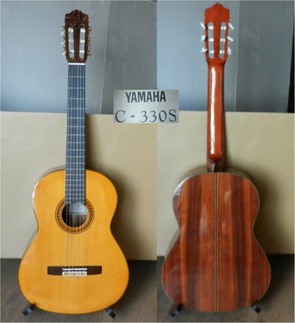 ☆YAMAHA ヤマハ クラッシックギター ガットギター Cシリーズ 上位モデル Cー330S トップ単板 美品の画像1