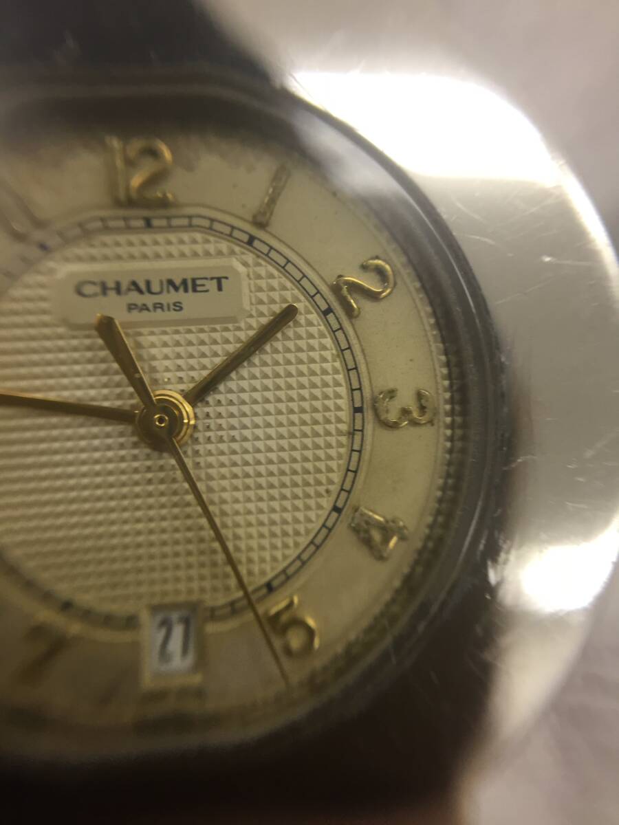 CHAUMET Chaumet wristwatch lady's SS operation goods 