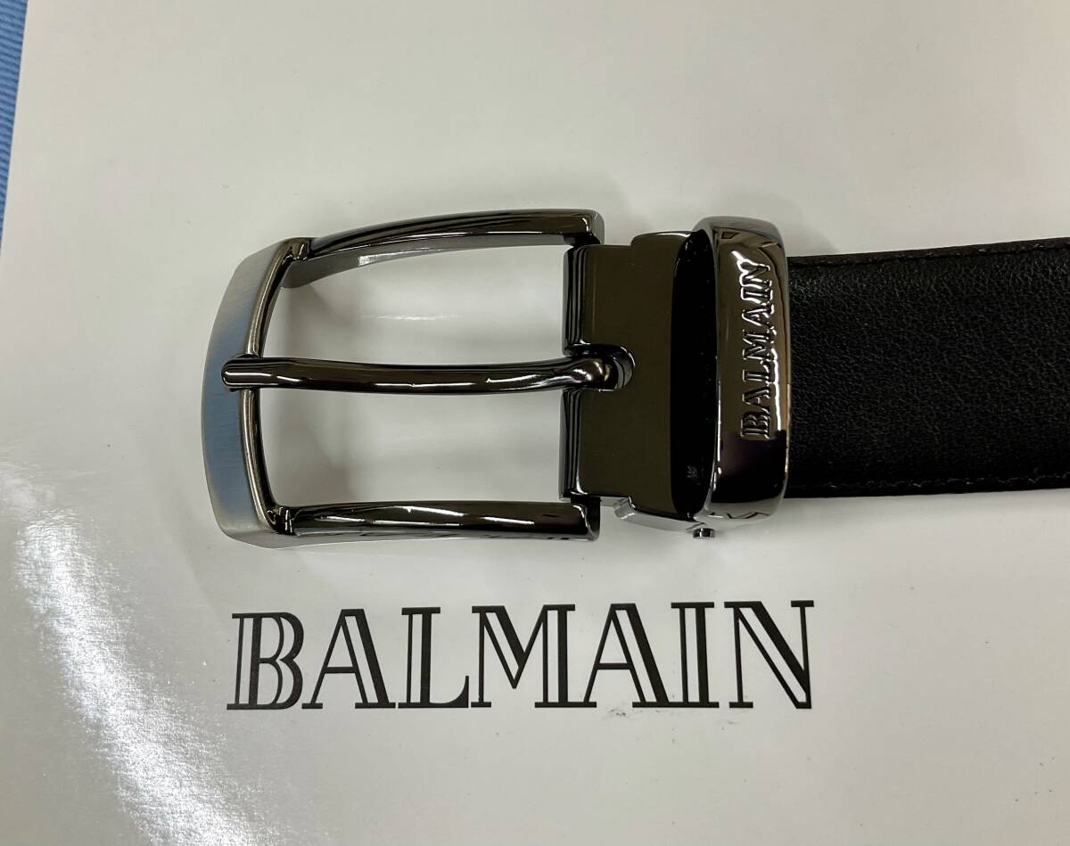 バルマン　BALMAIN　バックル　03　クローム　サンプル見本　未使用　送料無料　1点もの