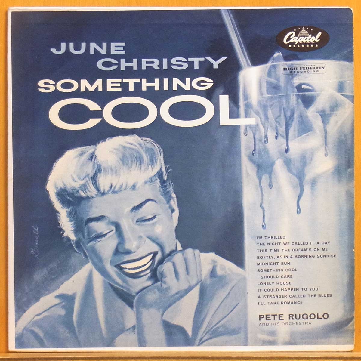 ◎レア!良盤!Mono!ダブル洗浄済!★June Christy(ジューン クリスティ)『Something Cool』 USオリジLP #61616_画像1