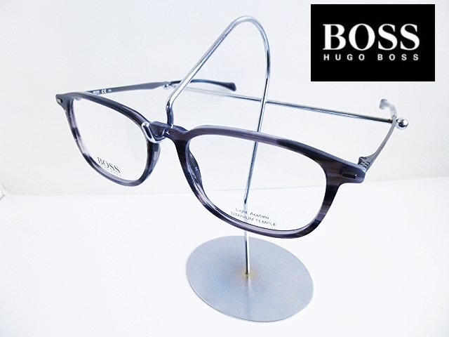 ■BOSS BY HUGO BOSS（ヒューゴボス）チタン製テンプル・メガネフレーム【新品】の画像1