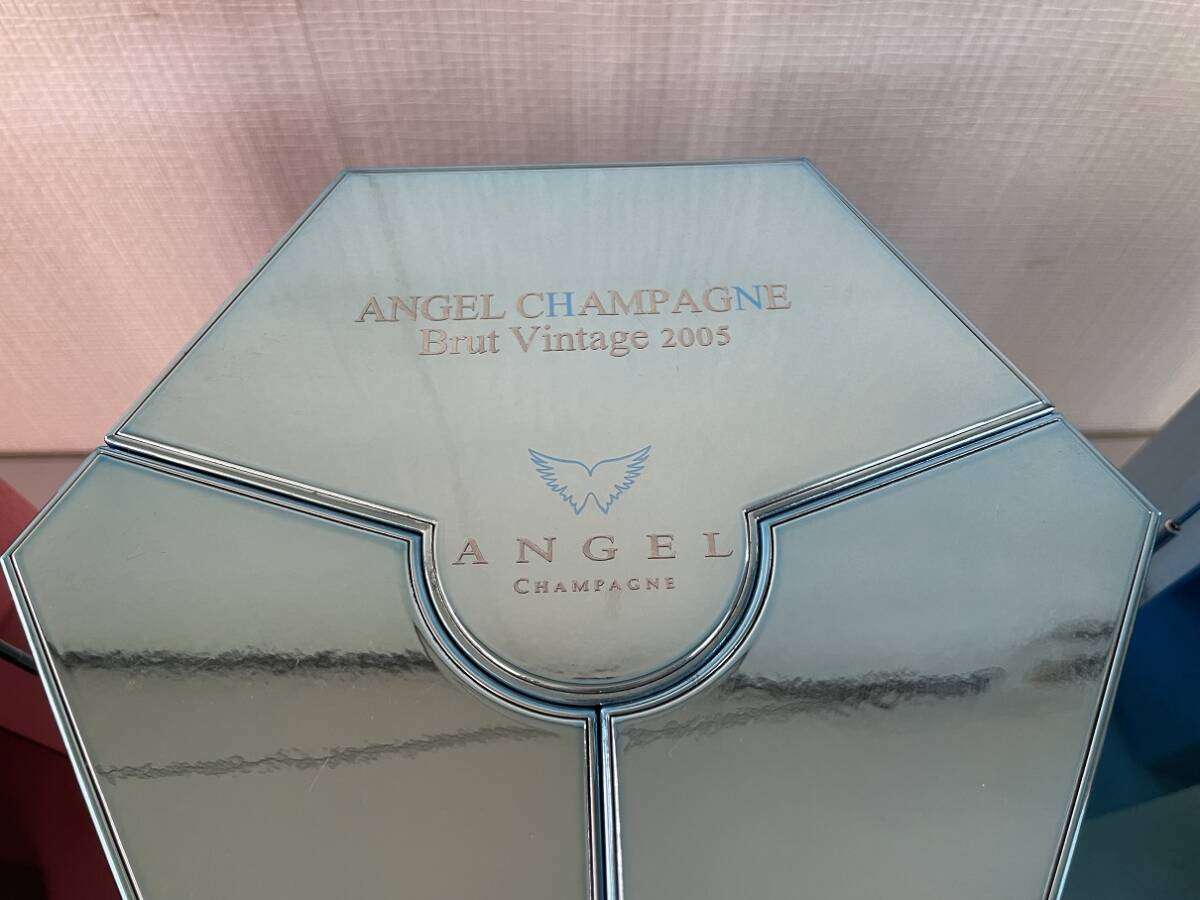 美高μB3【空ボトル 5個】 ANGEL CHAMPAGNE Brut Vintage 2005 エンジェル シャンパン ヴィンテージ_画像9