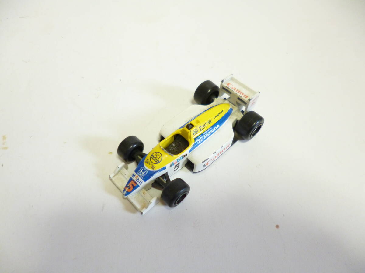 tomica トミカ 当時物 ミニカー ウィリアムズ ホンダ FW11B_画像7