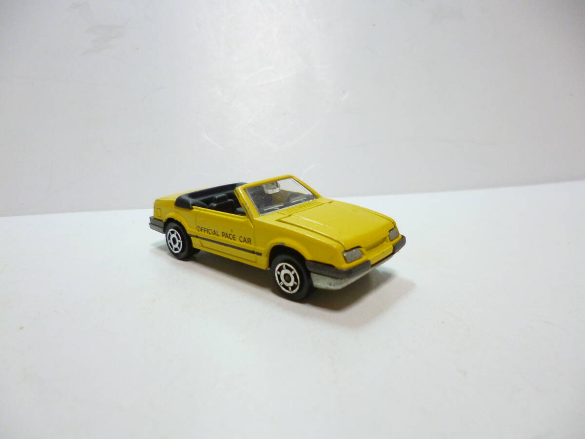 majorette マジョレット 当時物 ミニカー マスタング コンバーチブル_画像3