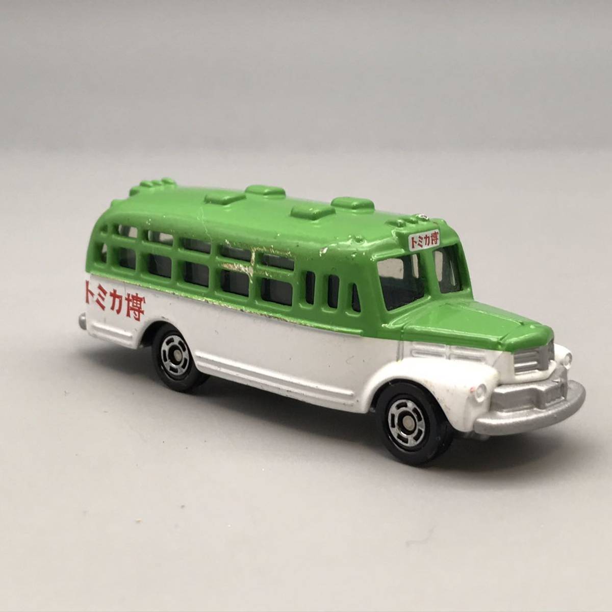 TOMICA トミカ ISUZU BONNET BUS いすゞ ボンネットバス No.6 1/110 非売品 ミニカー EVENT SPECIAL トミカ博 緑 グリーン おすすめ_画像2