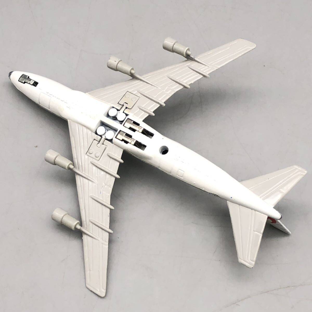 TOMICA トミカ BOENG ボーイング 747 JAL No.1 1/415 スケール 日本航空 飛行機 旅客機 ジェット機 AIR ミニカー JA8108 1978 JAPAN 日本製の画像6