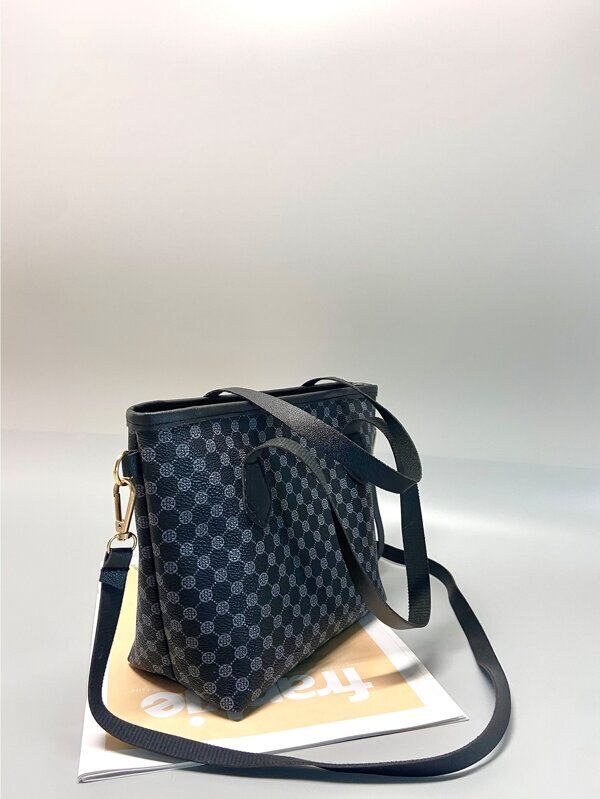 レディース バッグ ハンドバッグ 1個 幾何学模様 ピンク リストレット財布、ジッパー開閉、ファッショナブルで女性に最適、電話、旅_画像5