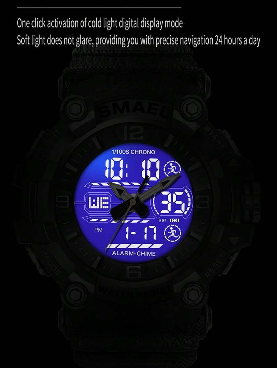 腕時計 メンズ デジタル メンズ腕時計 スポーツ アウトドア 多機能 耐水性 超軽量_画像5