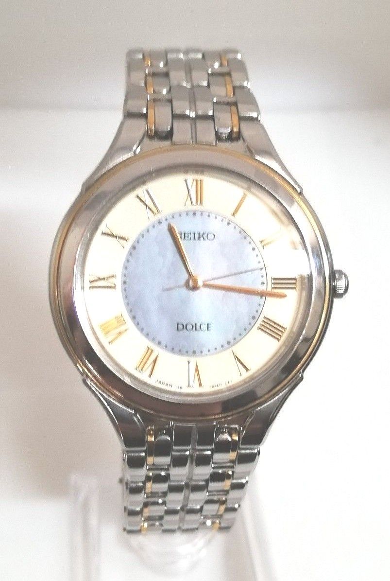 ソーラー 二次電池交換済】SEIKO DOLCE セイコー ドルチェ ソーラー 二次電池交換済】SEIKO DOLCE セイコー ドルチェ