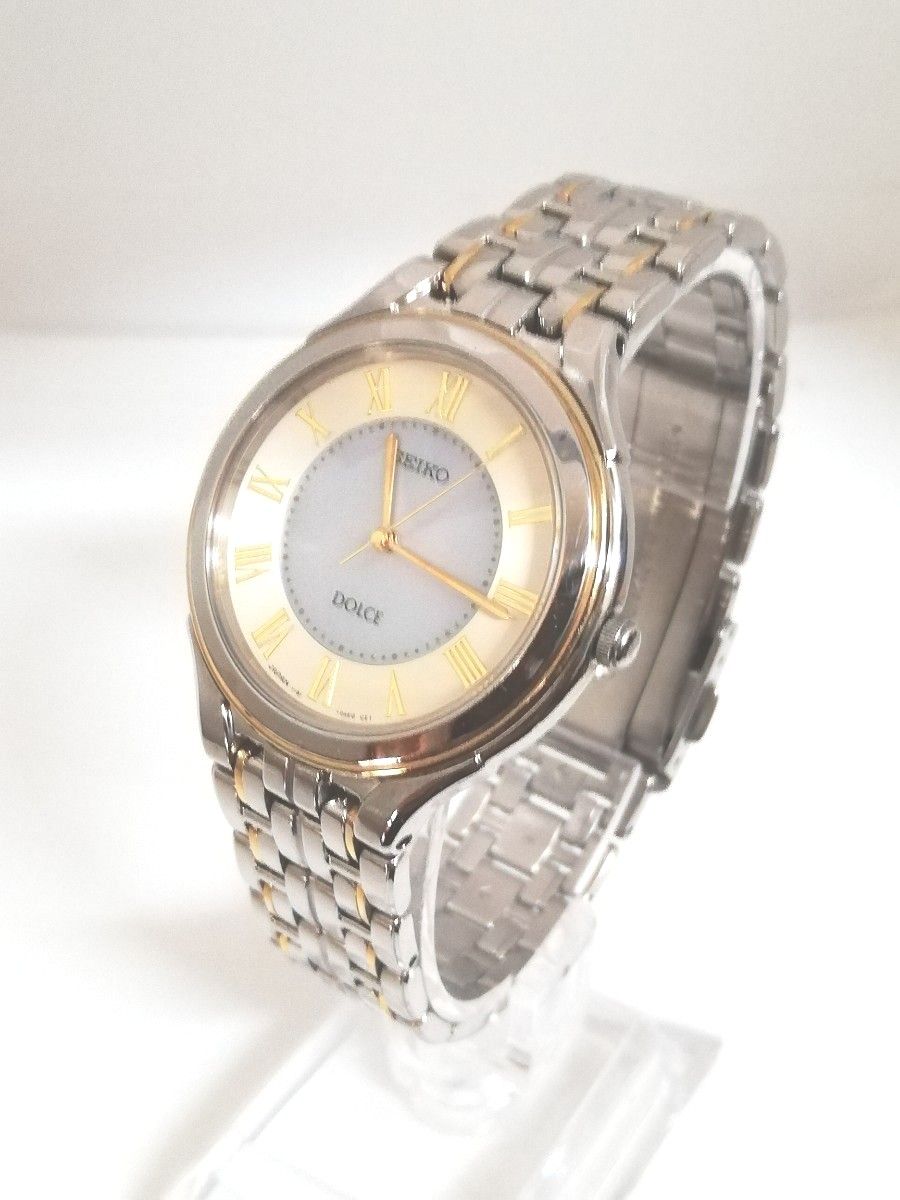 ソーラー 二次電池交換済】SEIKO DOLCE セイコー ドルチェ ソーラー 二次電池交換済】SEIKO DOLCE セイコー ドルチェ