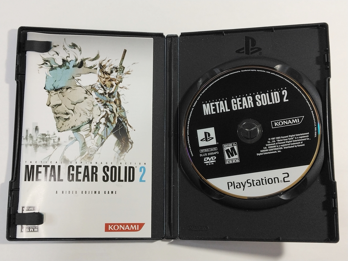 PS2◆北米版 METAL GEAR SOLID THE ESSENTIAL COLLECTION_画像9
