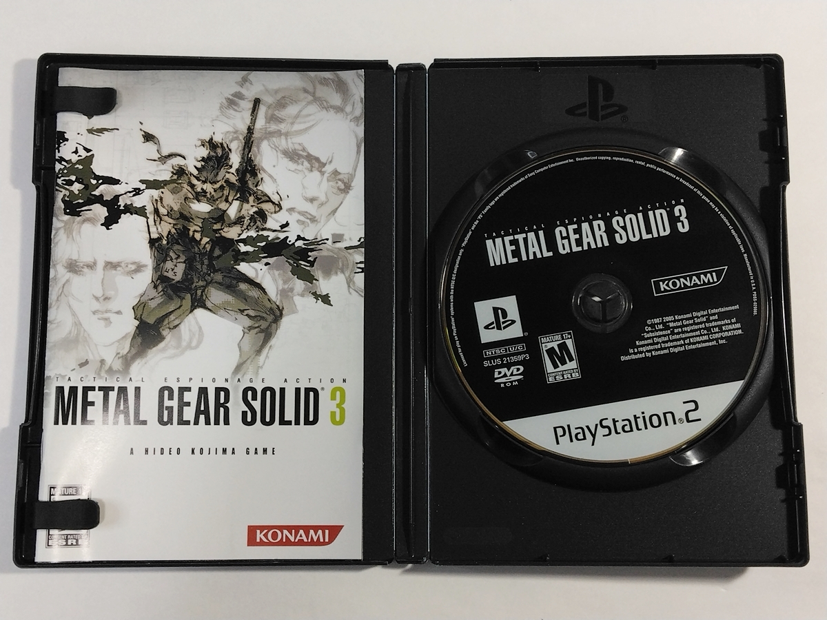 PS2◆北米版 METAL GEAR SOLID THE ESSENTIAL COLLECTION_画像10