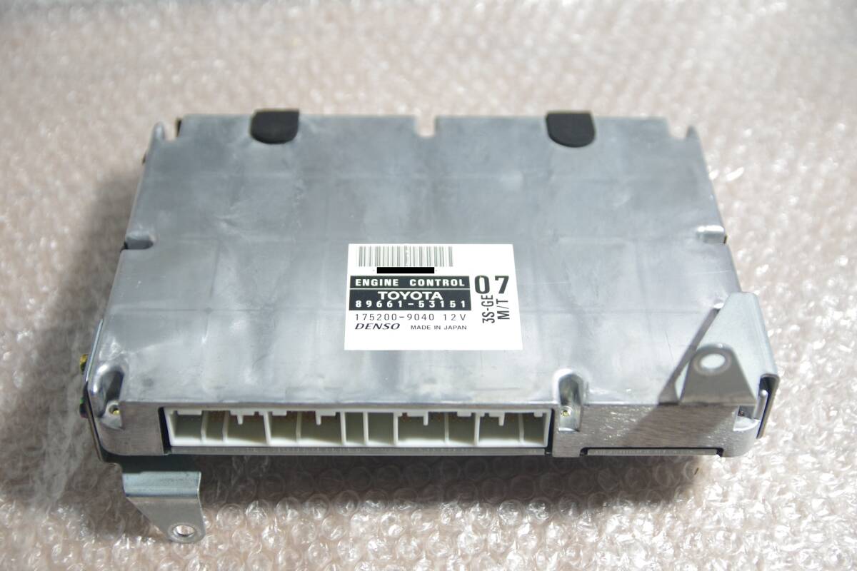 SXE10 トヨタ アルテッツァ 後期 MT 純正 ECU CPU 3S-GE 6MT SXE10 トヨタ アルテッツァ 後期 MT 純正 ECU CPU 3S-GE 6MT
