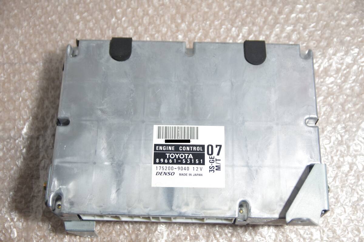 SXE10 トヨタ アルテッツァ 後期 MT 純正 ECU CPU 3S-GE 6MT SXE10 トヨタ アルテッツァ 後期 MT 純正 ECU CPU 3S-GE 6MT