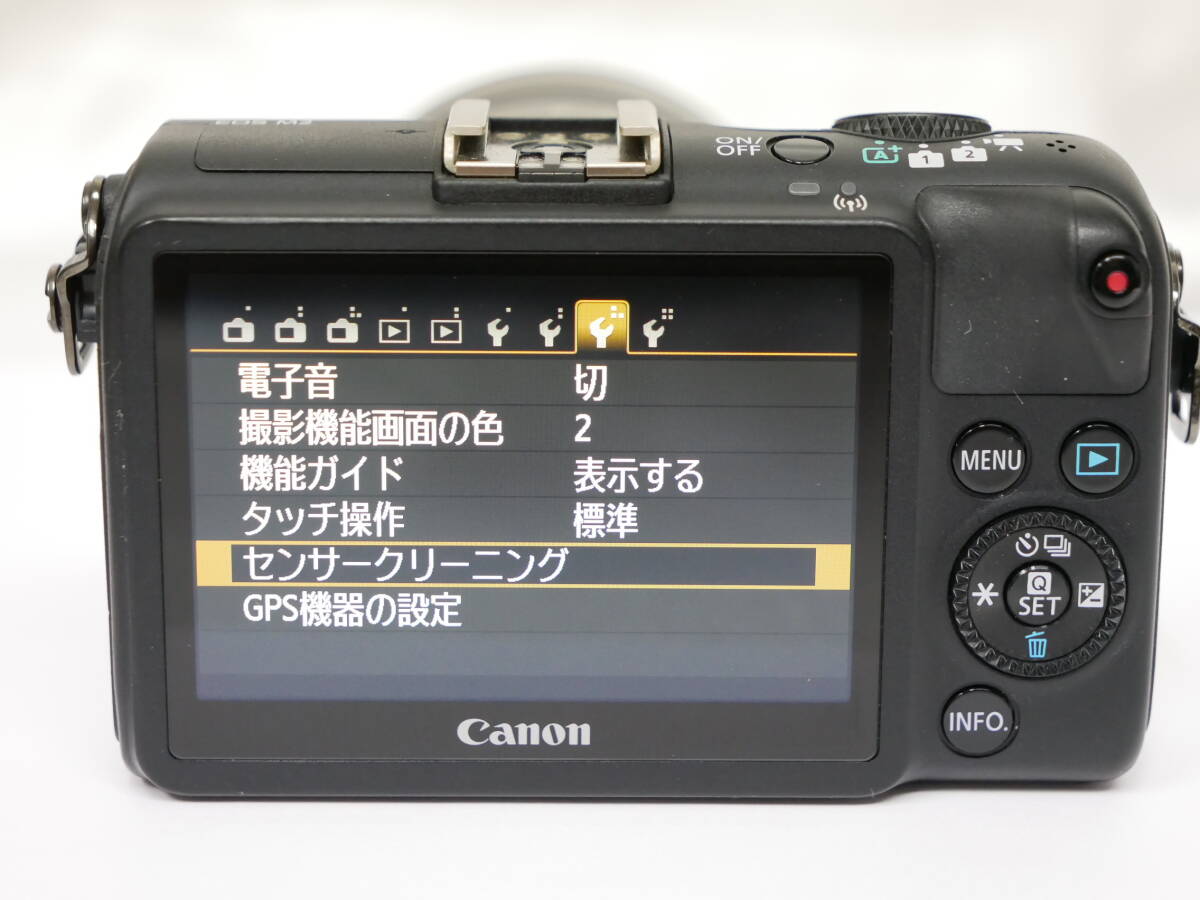 #1456 CANON EOS M2 EF-M 18-55mm 22mm STM speedlite 90EX EF-EOS M マウントアダプター スピードライト キット キャノン_画像5