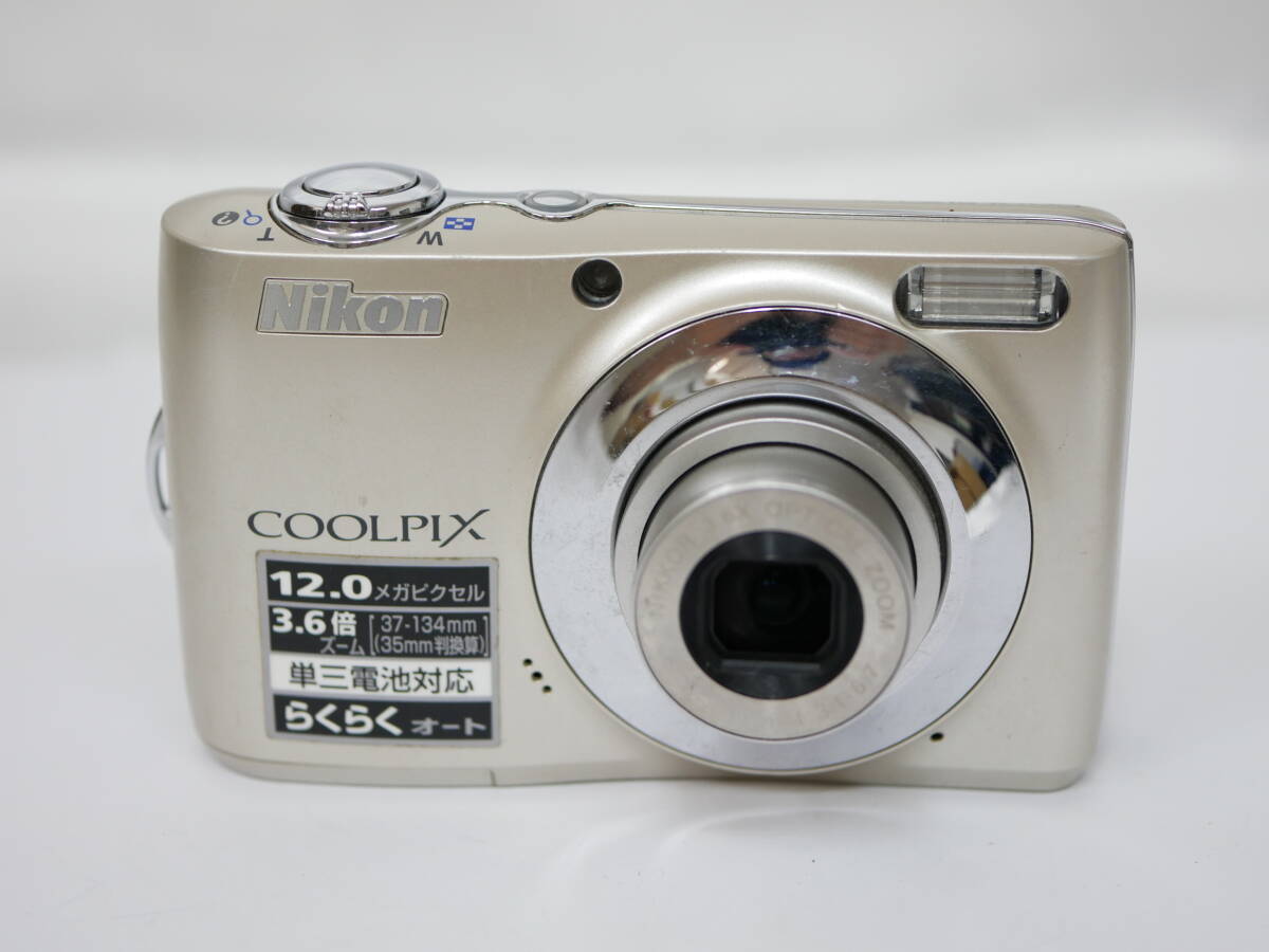 #1601 NIKON COOLPIX L22 ニコン クールピクス コンパクトデジタルカメラ_画像1