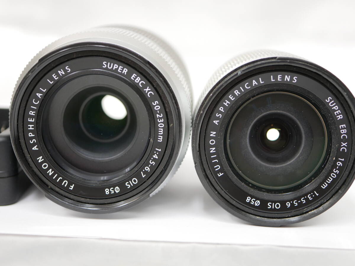 #2051 Fujifilm X-T10 16-50mm 50-250mm EBC XC Fuji film беззеркальный однообъективный линзы комплект 